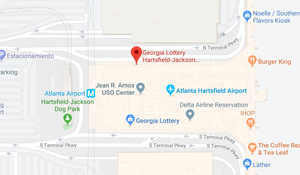 Screenshot of the Hartsfield-Jackson Atlanta International Airport District Office location