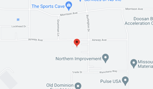Screenshot of the North Dakota Lottery Headquarters location